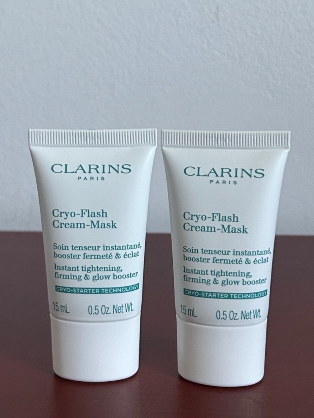 2XClarins Cryo-Flash Cream-Mask 15ml
